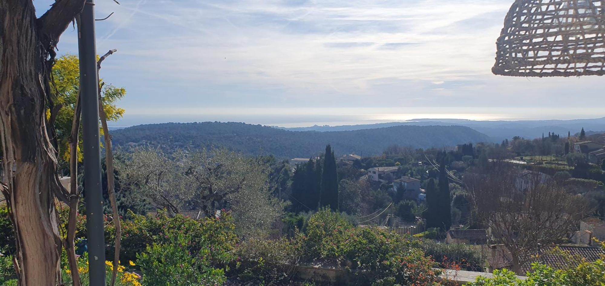 Villa Plein Sud à Tourrettes-sur-Loup Extérieur photo