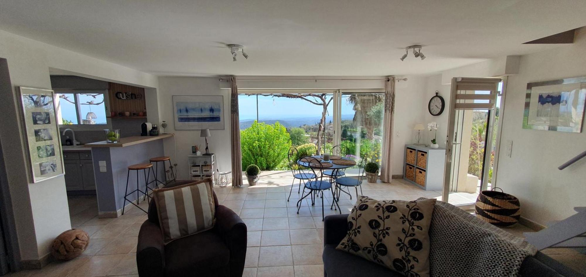Villa Plein Sud à Tourrettes-sur-Loup Extérieur photo